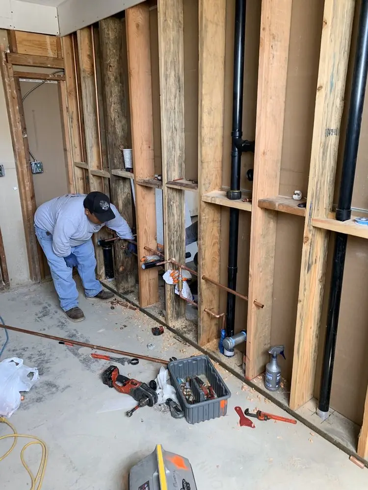 Commercial rough-in plumbing for Gas Line Repair in Ivins